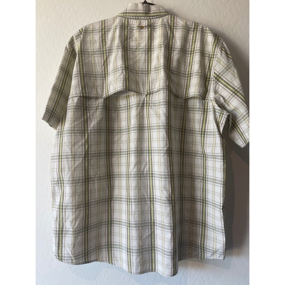 Carhartt Men's XL Relaxed‎ Fit Plaid Short Sleeve Work Shirt Button Down - Picture 3 of 12